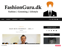 Tablet Screenshot of fashionguru.dk